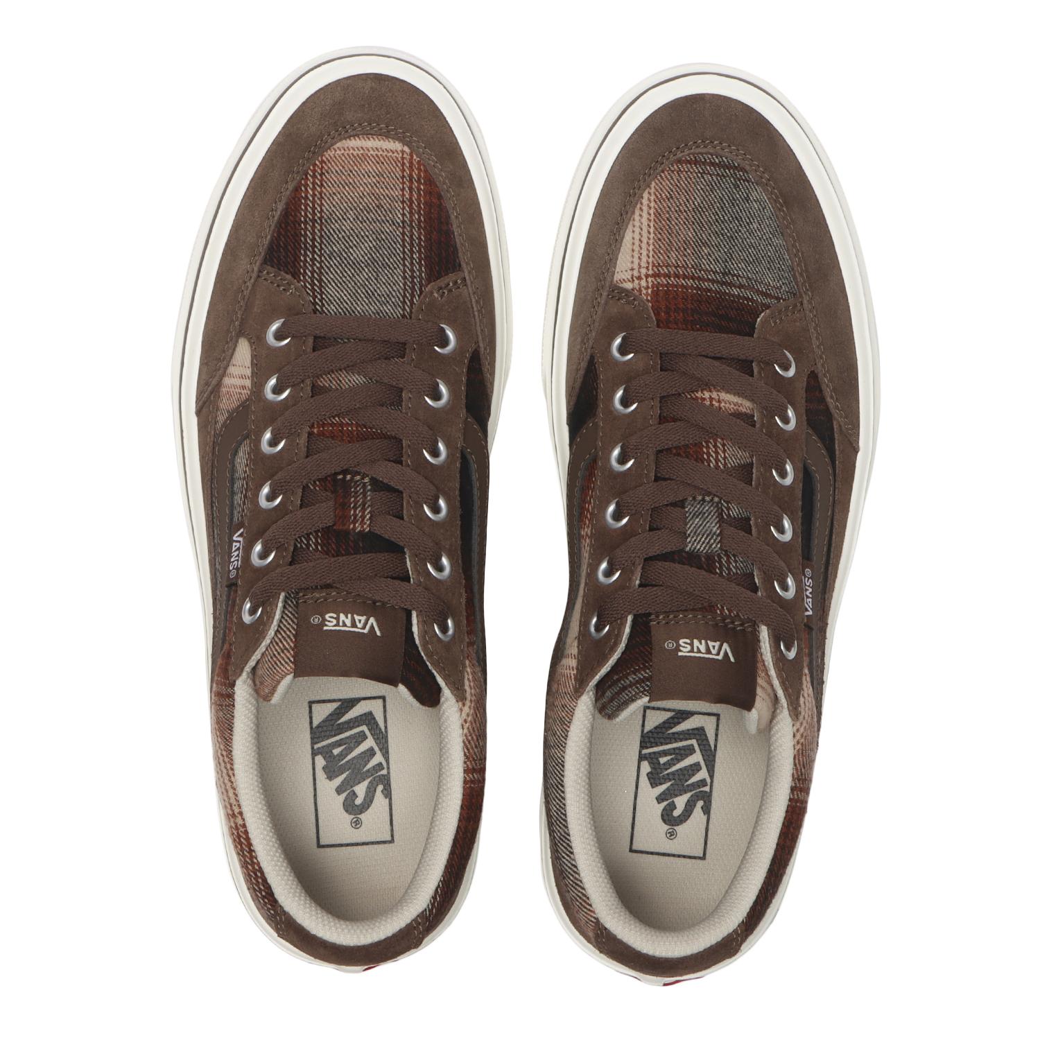 【VANS】 ヴァンズ FALKEN ファルケン V3830 O.CHK BLACK BROWN