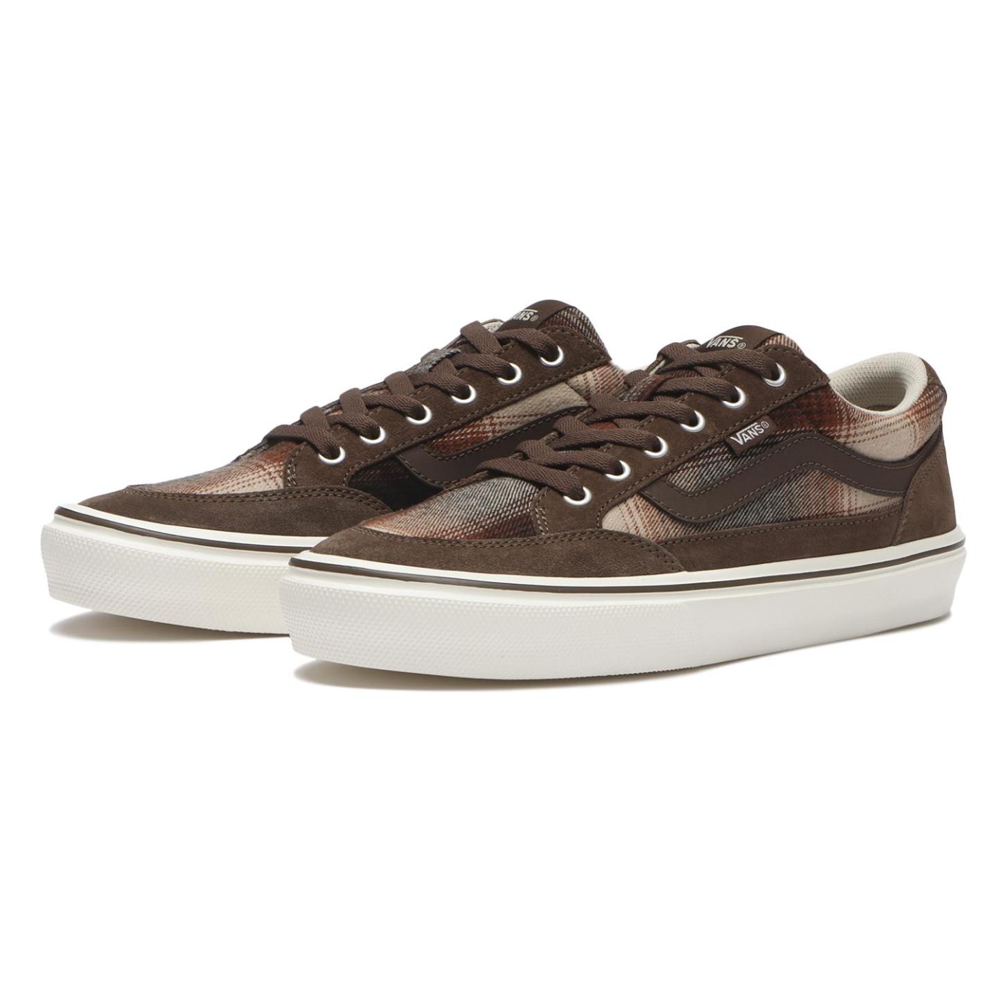 【VANS】 ヴァンズ FALKEN ファルケン V3830 O.CHK BLACK BROWN
