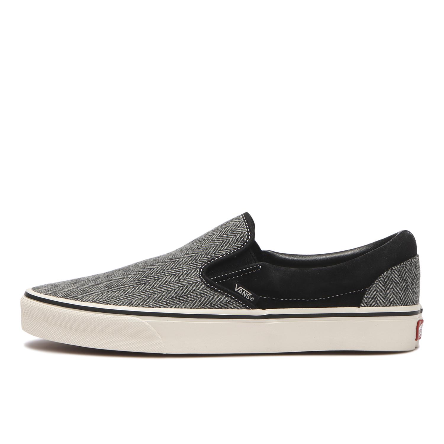 【VANS】 ヴァンズ SLIP ON スリッポン V98CF TWEED BROWN BLACK