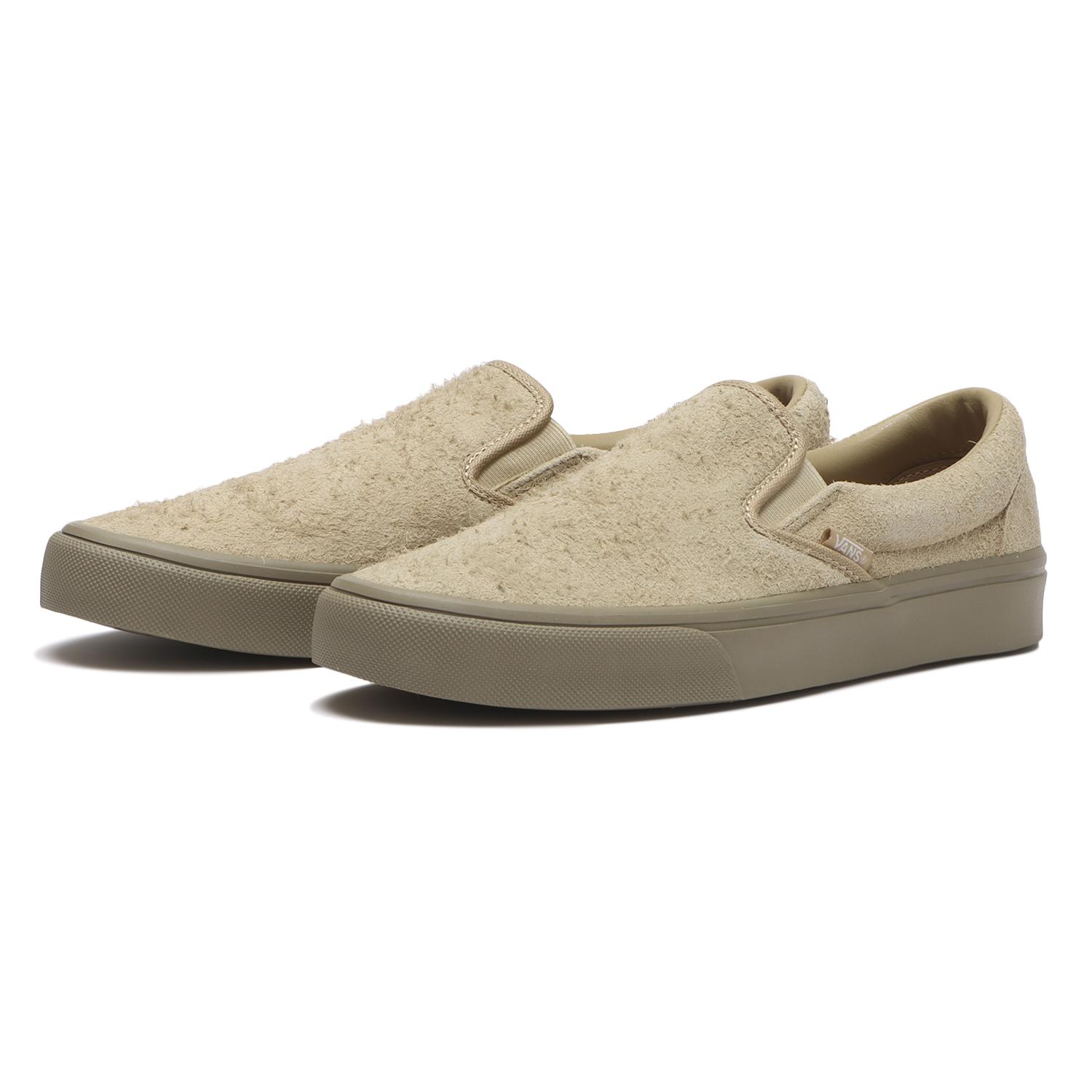 【VANS】 ヴァンズ SLIP ON スリッポン V98CF HS GREIGE GREIGE