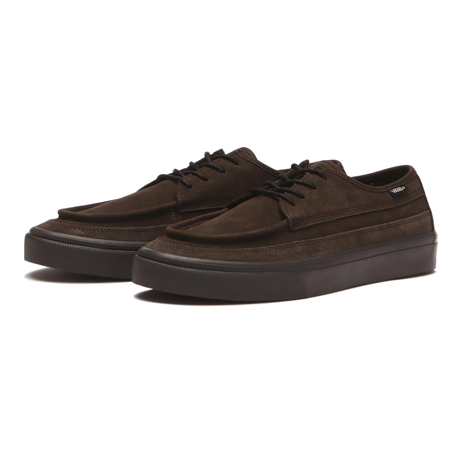 【VANS】 ヴァンズ MECON メコン V379 ES BLACK/BLACK DK.BROWN/BLACK