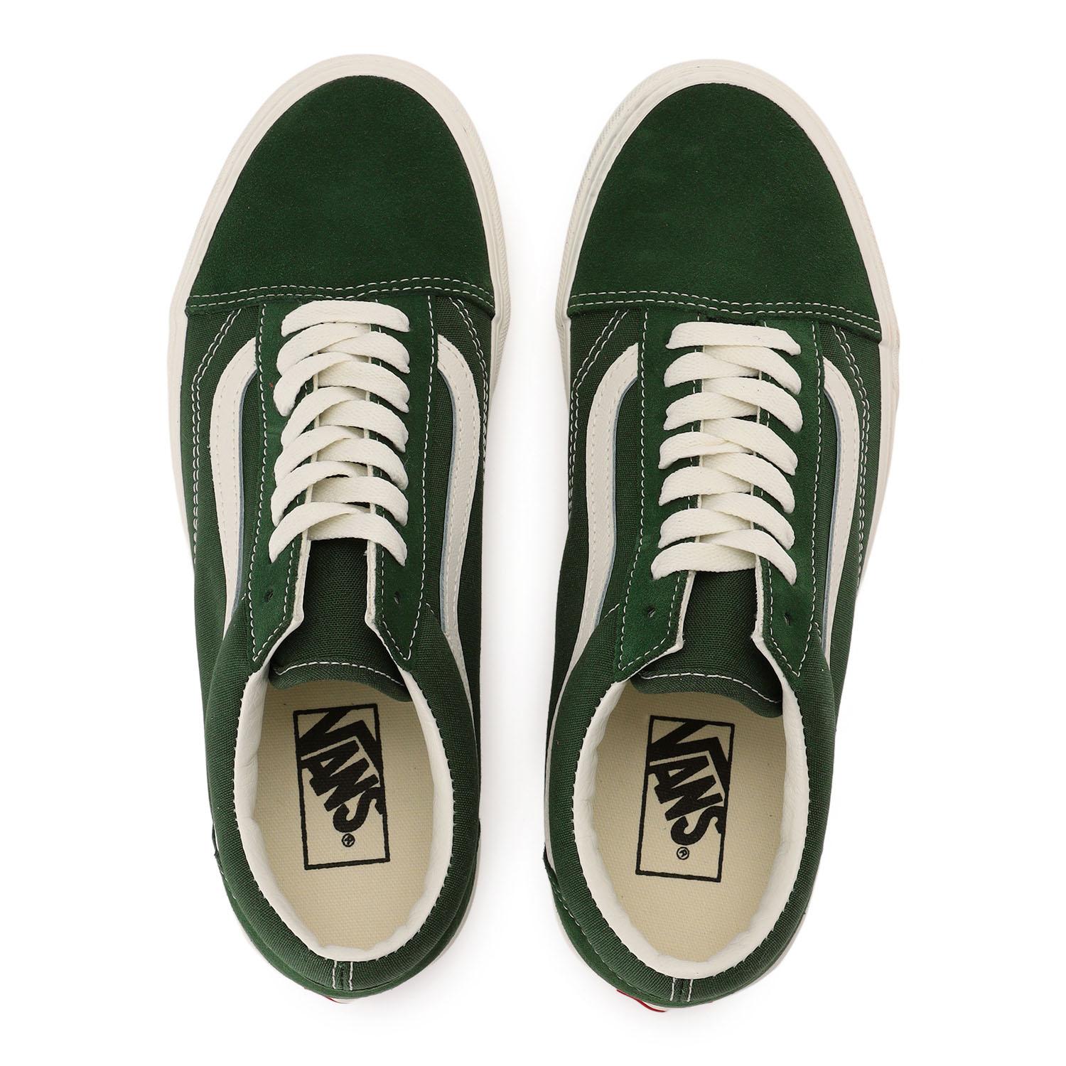 【VANS】 ヴァンズ OLD SKOOL オールドスクール VN000D7ZTD8 OIL GREEN OIL GREEN
