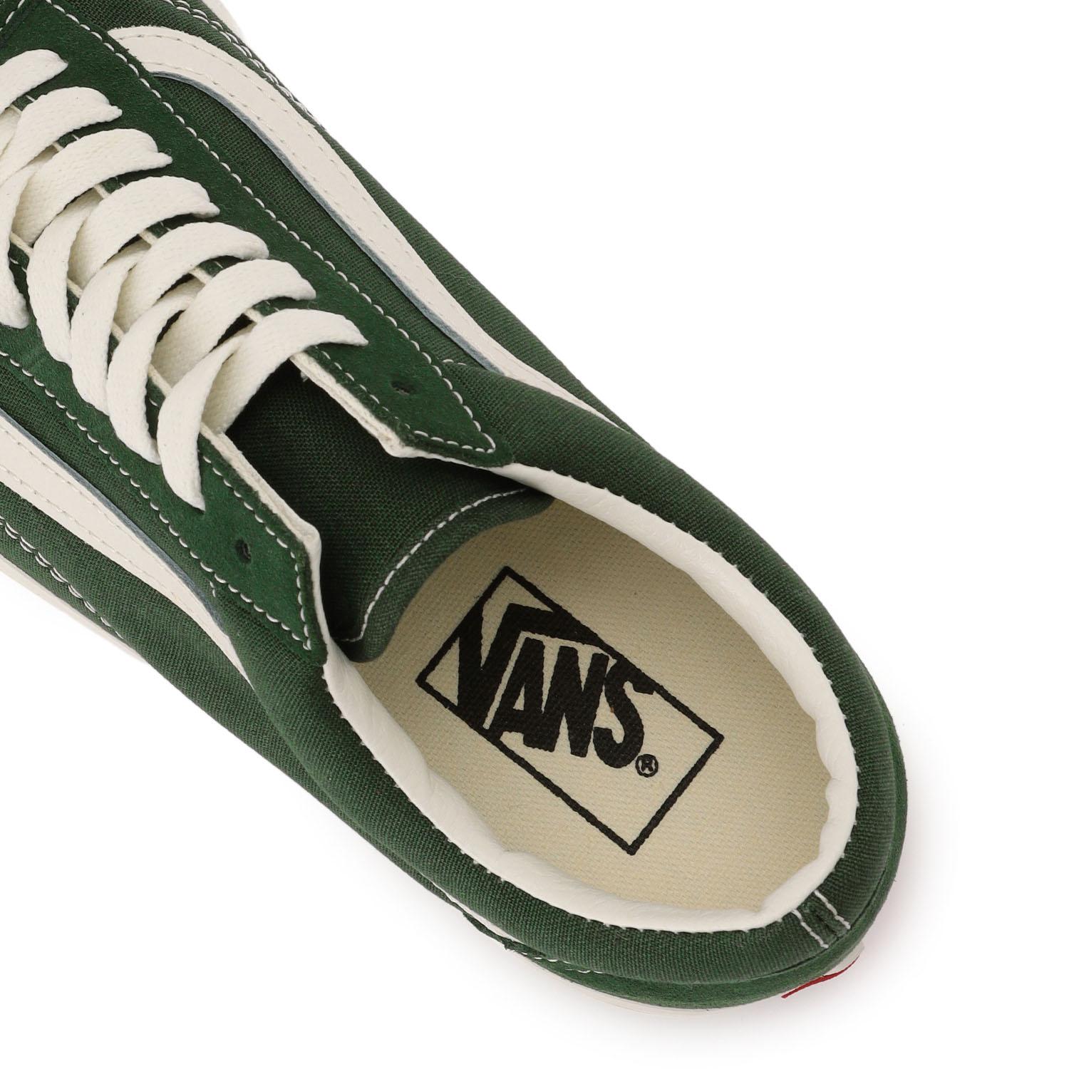 【VANS】 ヴァンズ OLD SKOOL オールドスクール VN000D7ZTD8 OIL GREEN OIL GREEN