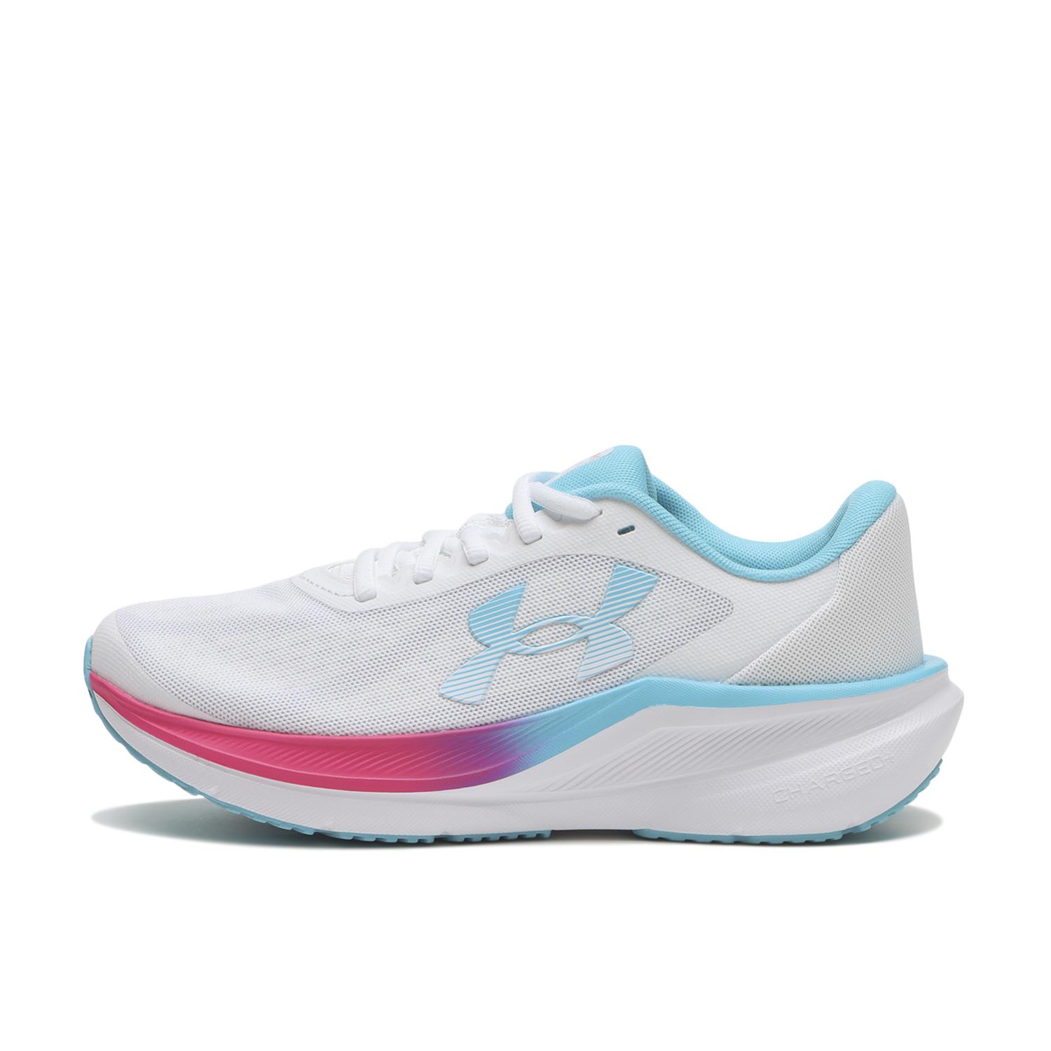 【UNDER ARMOUR】 アンダーアーマー W UA CHASE チェイス 6014418 ABC-MART限定 102WHT/VTP/FCB 102WHT/VTP/FCB