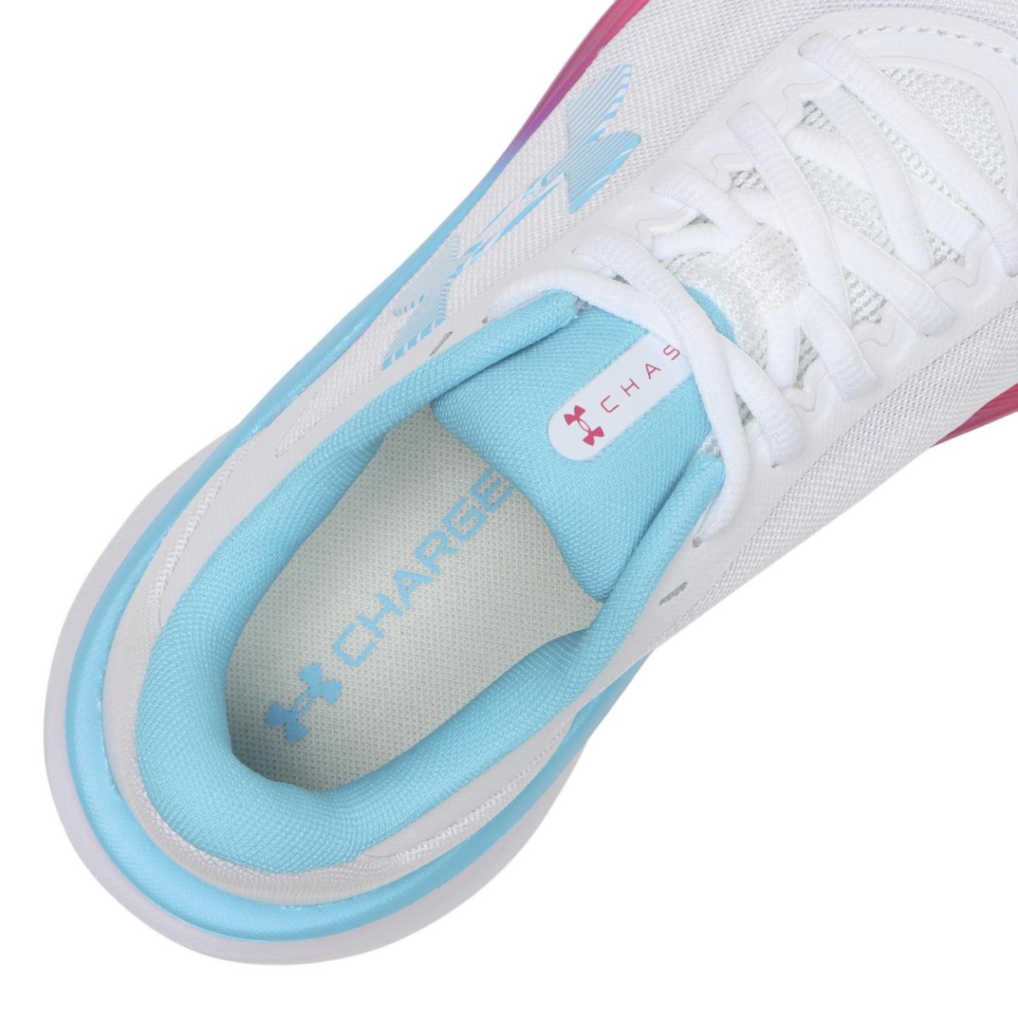 【UNDER ARMOUR】 アンダーアーマー W UA CHASE チェイス 6014418 ABC-MART限定 102WHT/VTP/FCB 102WHT/VTP/FCB