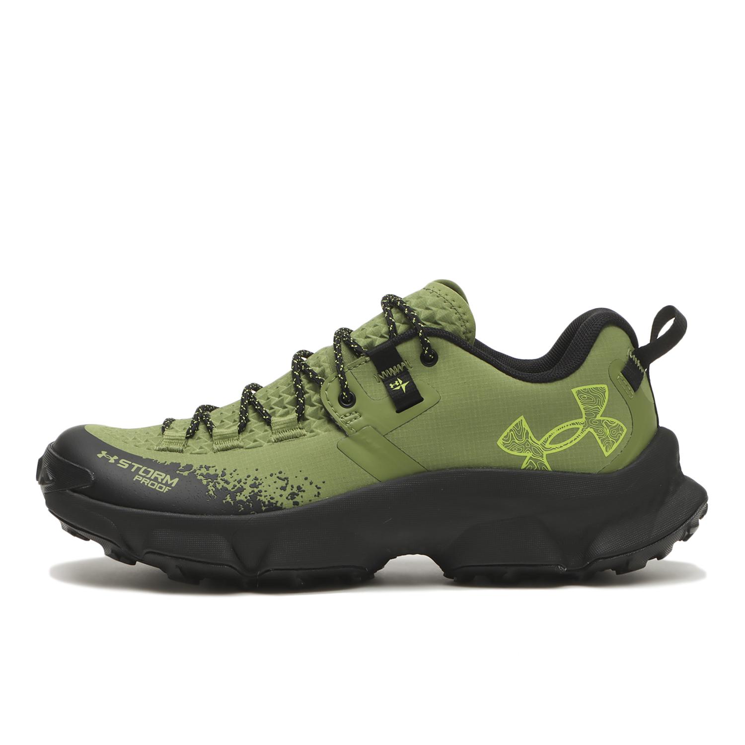 【UNDER ARMOUR】 アンダーアーマー M UA CHARGED EXP L WATERPROOF チャージドEXPウォータープルーフ 6000768 319WAO/BLK/GEC 319WAO/BLK/GEC