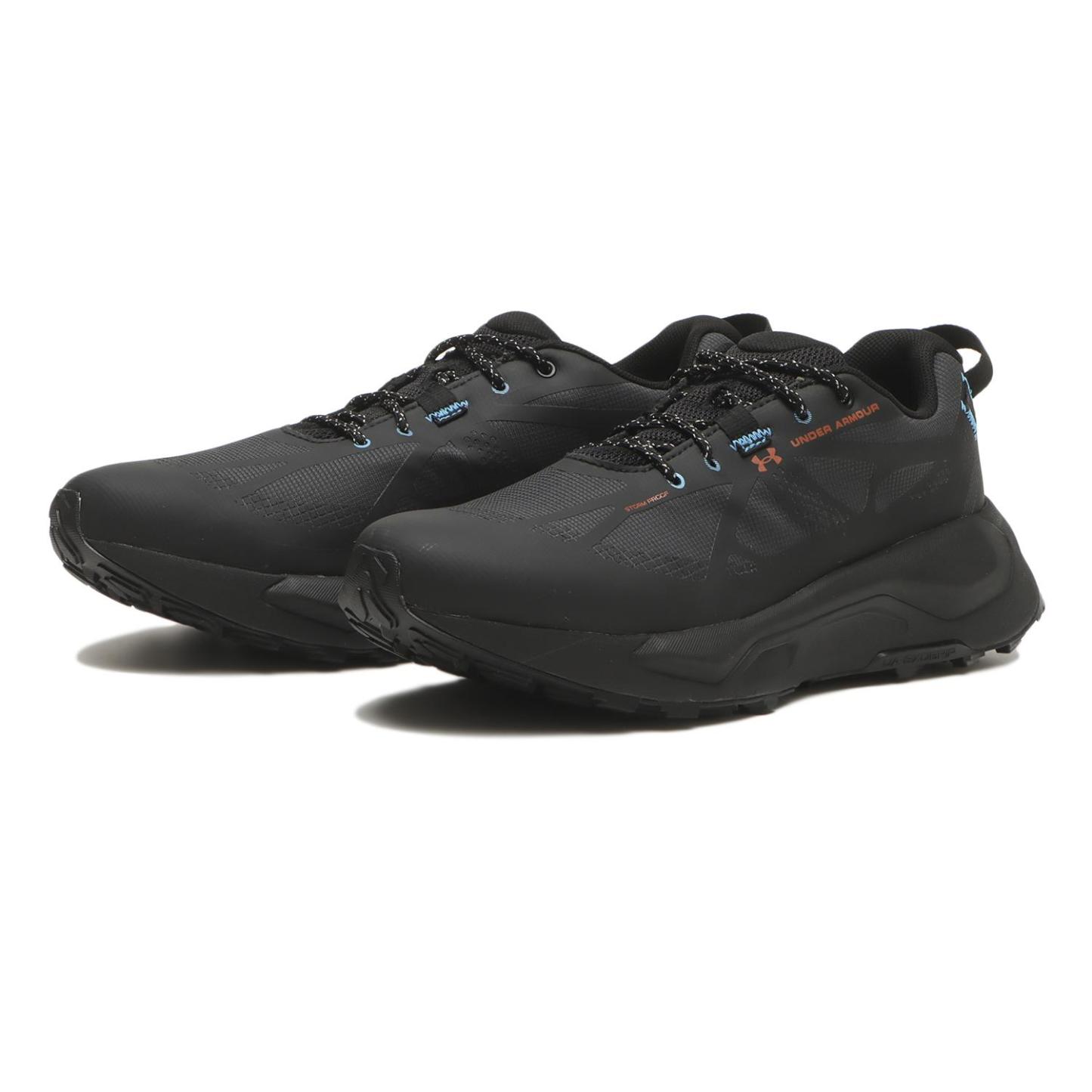 【UNDER ARMOUR】 アンダーアーマー M UA CHARGED BANDIT TR 4 WP チャージドバンディットウォータープルーフ 6010415 001BLK/ANC/OOX 001BLK/ANC/OOX