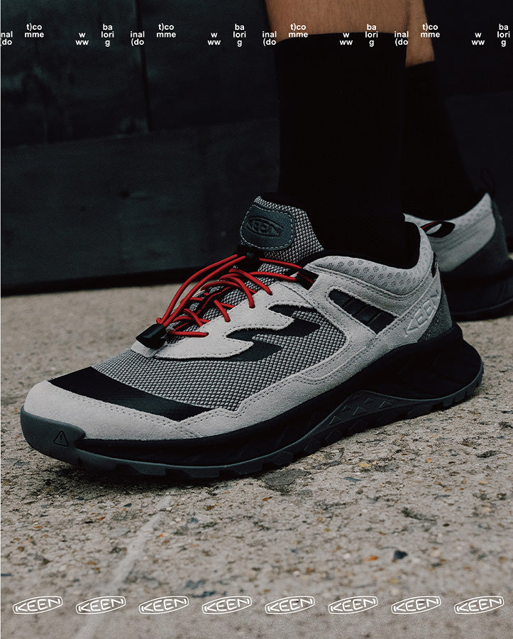 メンズ ハイトレイル エスピー ウォータープルーフ KEEN × bal  |  Vapor/Vapor