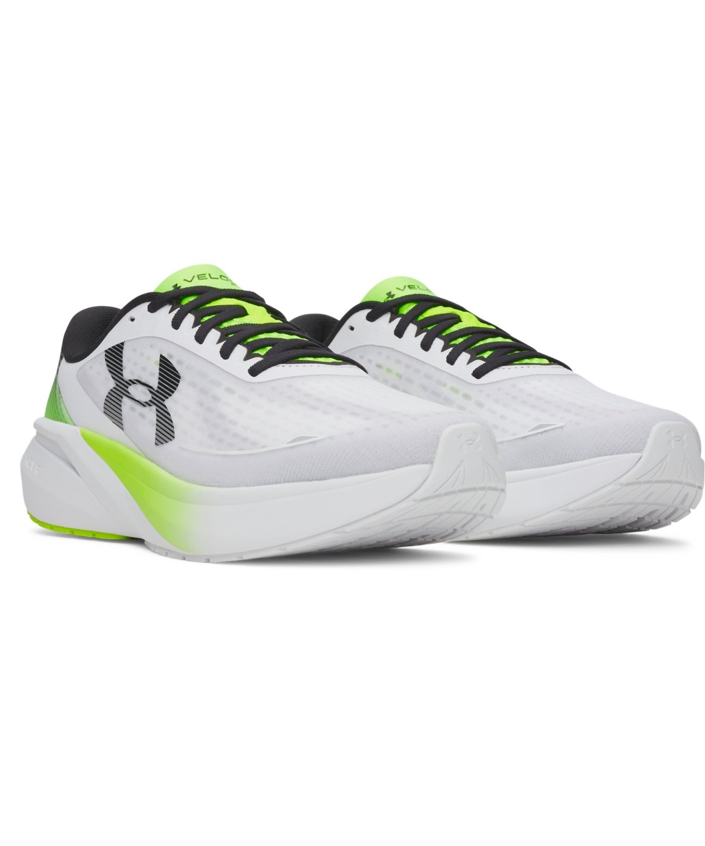 UAベロシティ ペース（ランニング/MEN） White / High Vis Yellow(100)