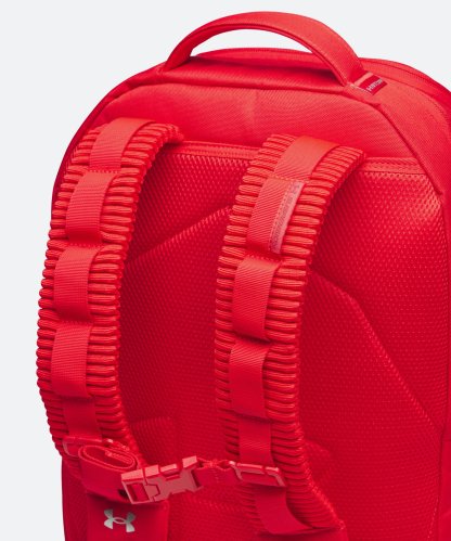 UAノーウェイ チーム バックパック（トレーニング/UNISEX） Red / Metallic Silver(600)