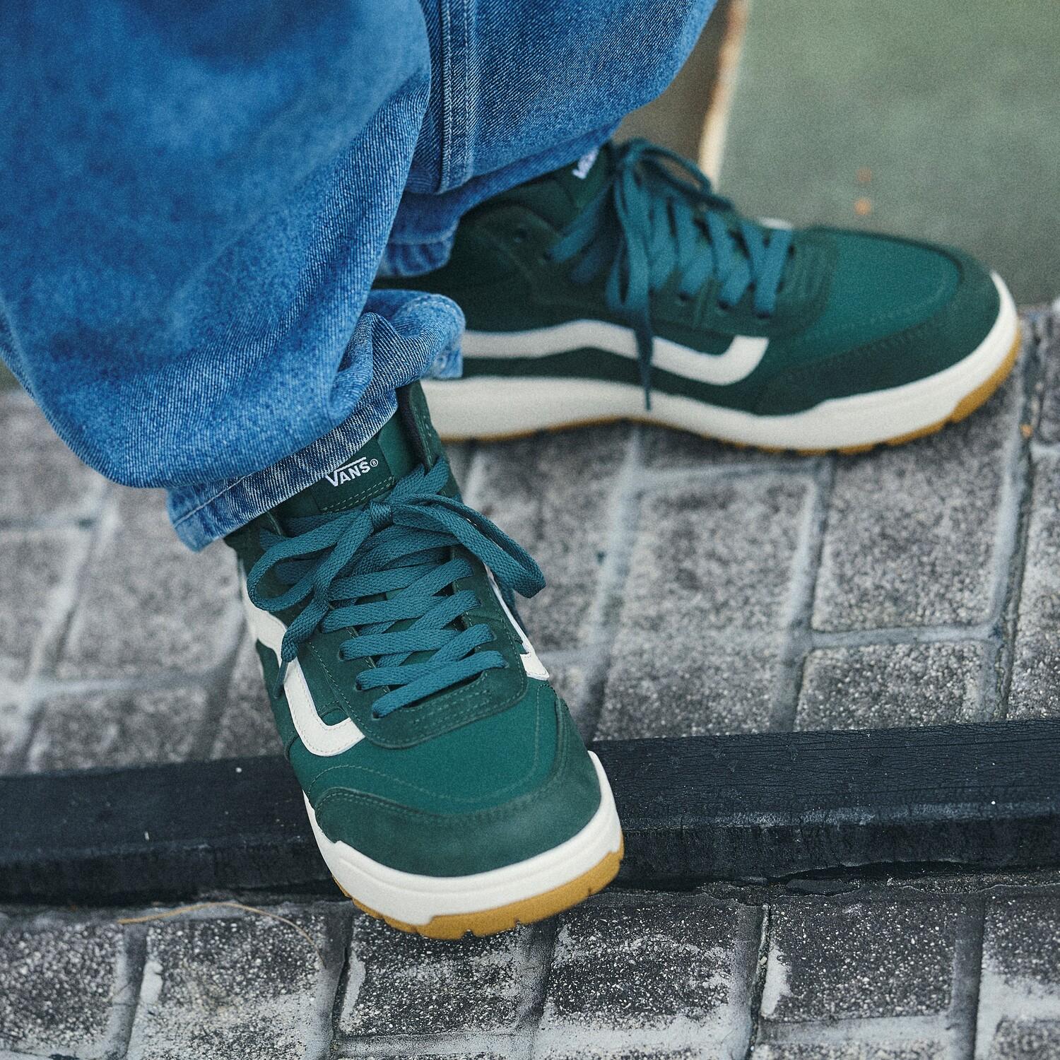 ≪VANS BOOTS SNEAKER≫ 【VANS】 ヴァンズ TYSON HI タイソンハイ V8615 RF FOREST.NGT/BLK GREEN/WHISPER