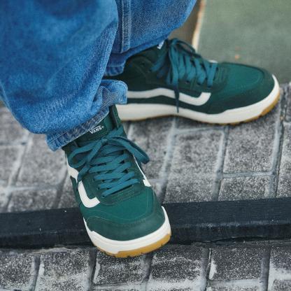 ≪VANS BOOTS SNEAKER≫ 【VANS】 ヴァンズ TYSON HI タイソンハイ V8615 RF FOREST.NGT/BLK GREEN/WHISPER
