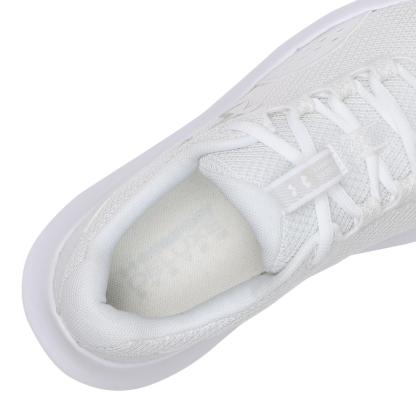レディース 【UNDER ARMOUR】 アンダーアーマー W UA W Charged Surge 4 WIDE サージ4エクストラワイド 3028571 101WHT/DSG/MSV 100WHT/WHT/WHT