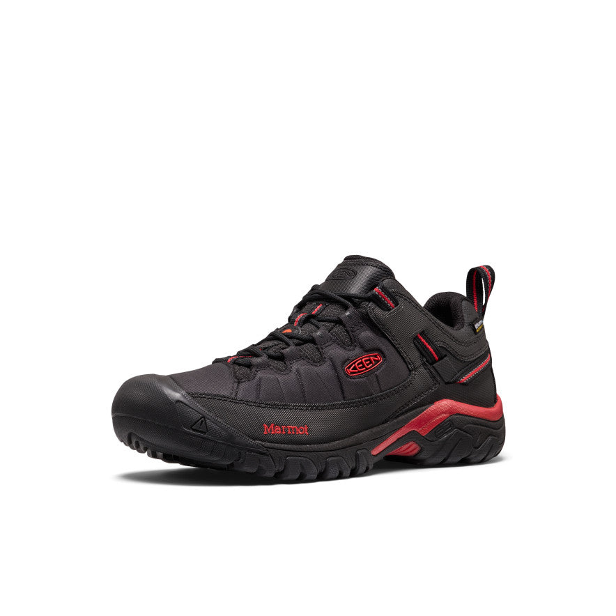 メンズ ターギー EXP ウォータープルーフ KEEN x Marmot  |  Black/Red