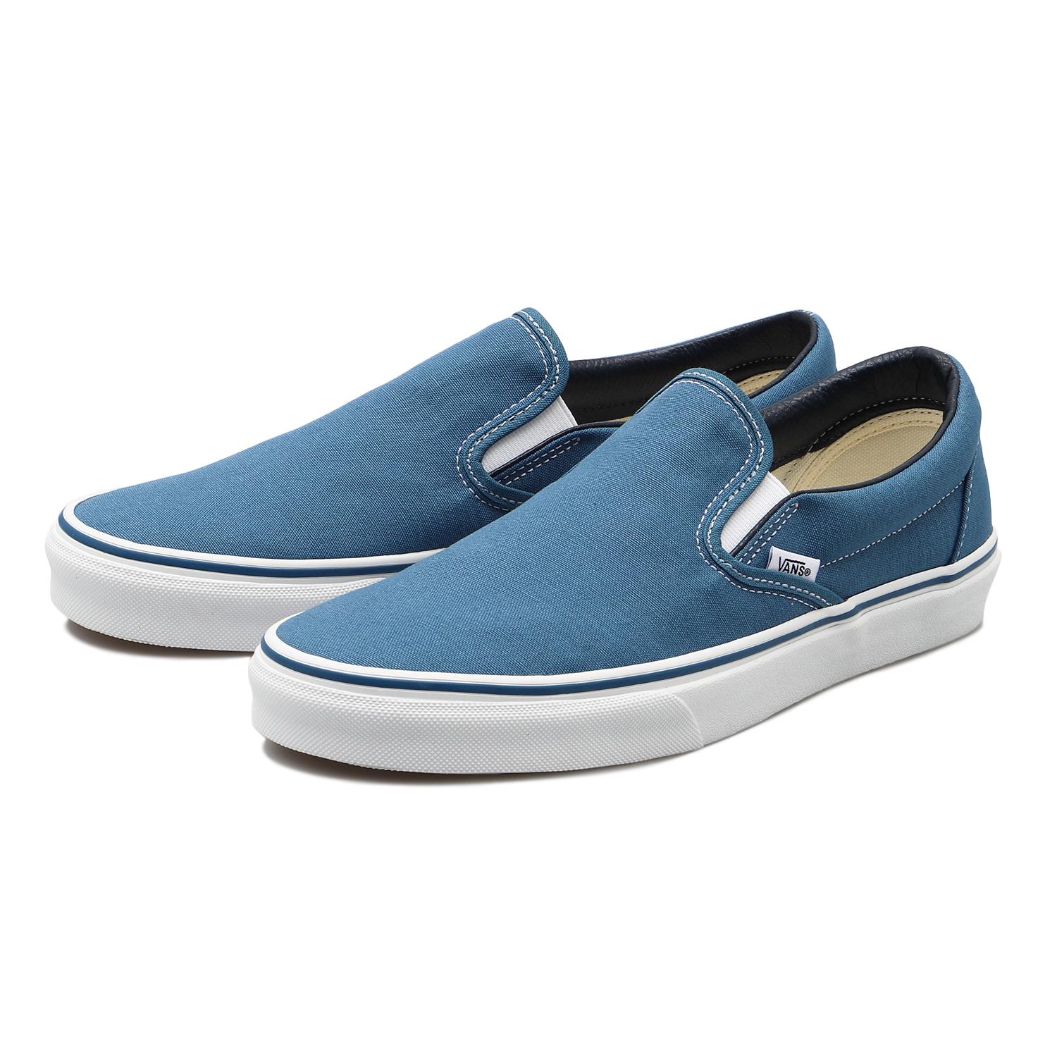 【VANS】 ヴァンズ SLIP ON* スリッポン VN000EYEBKA BLACK/BLACK NAVY