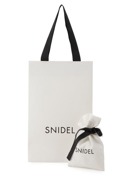 【セルフラッピング】SNIDEL　ショッパー付きギフト巾着(S)