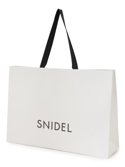 【セルフラッピング】SNIDEL　ショッパー付きギフト巾着(L)