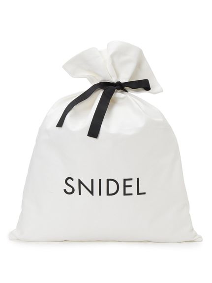 【セルフラッピング】SNIDEL　ショッパー付きギフト巾着(L)
