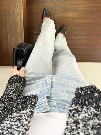 Sustainableストレッチフレアデニムパンツ