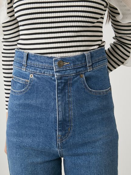 Sustainableストレッチフレアデニムパンツ