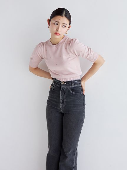 【WEB限定/Heart collection】モチーフニット