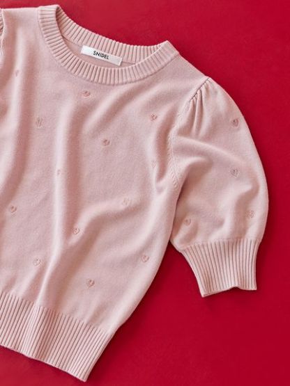 【WEB限定/Heart collection】モチーフニット