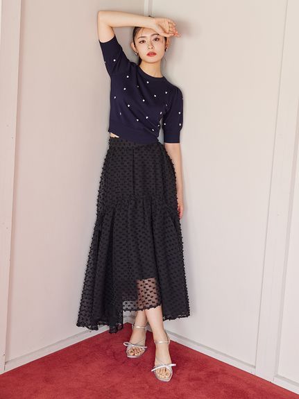 【WEB限定/Heart collection】モチーフニット