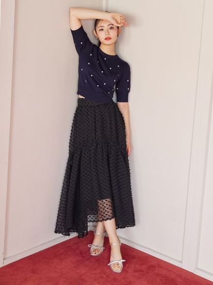 【WEB限定/Heart collection】モチーフニット