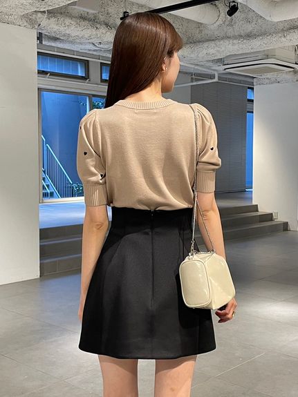 【WEB限定/Heart collection】モチーフニット