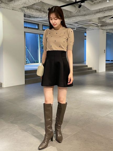 【WEB限定/Heart collection】モチーフニット