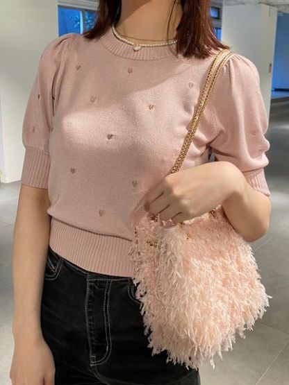 【WEB限定/Heart collection】モチーフニット