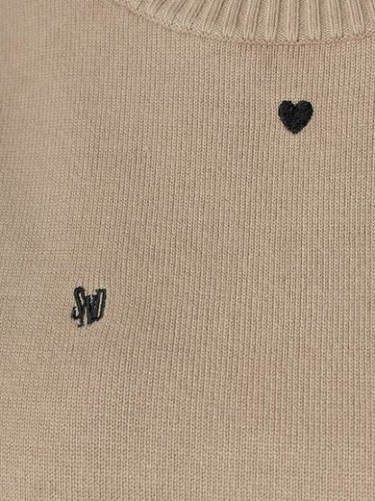 【WEB限定/Heart collection】モチーフニット