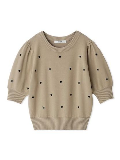 【WEB限定/Heart collection】モチーフニット