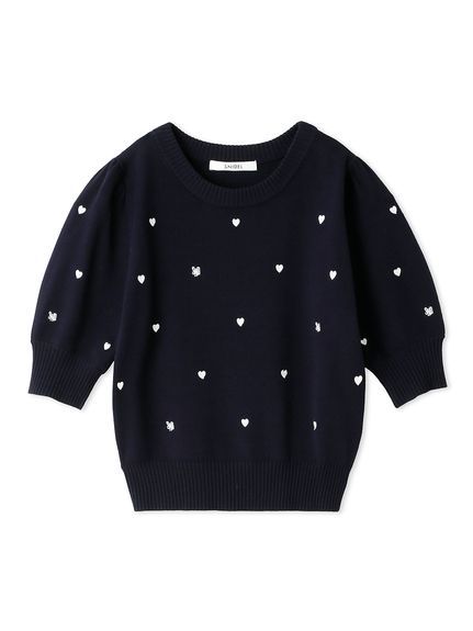 【WEB限定/Heart collection】モチーフニット