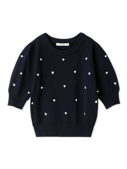 【WEB限定/Heart collection】モチーフニット