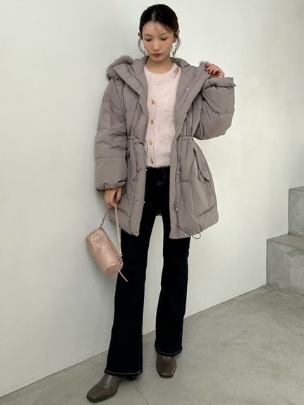 【STYLEUPPANTS】ハイウエストフレア