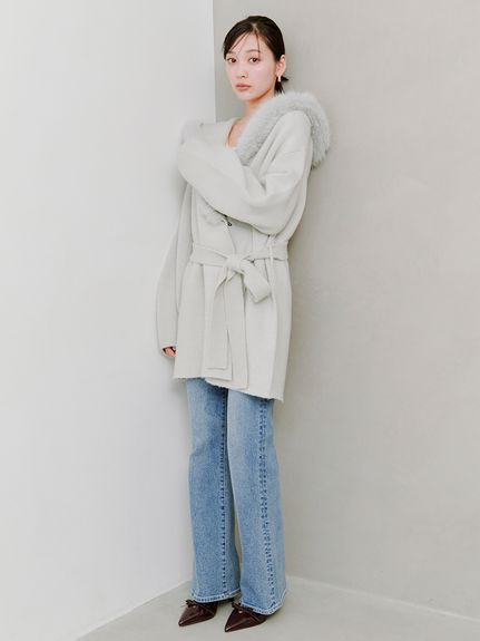 【STYLEUPPANTS】ハイウエストフレア