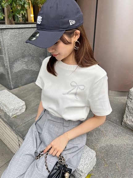 【SNIDEL|NEW ERA®】コラボエンブレムキャップ
