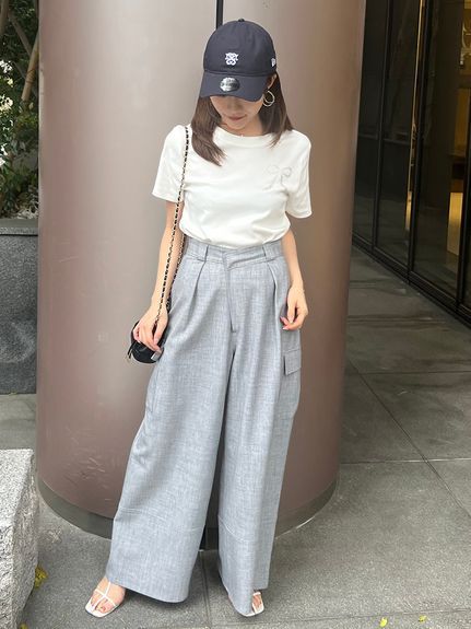 【SNIDEL|NEW ERA®】コラボエンブレムキャップ