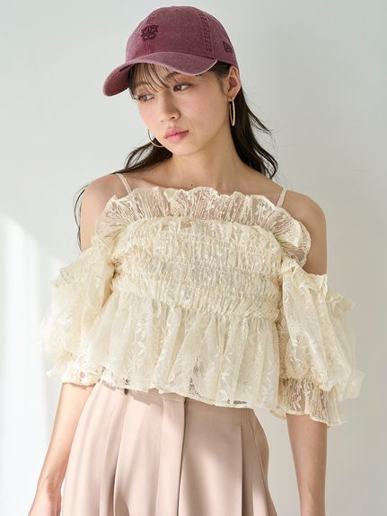 【SNIDEL|NEW ERA®】コラボエンブレムキャップ