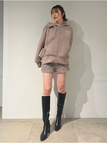 ボリュームパーカー