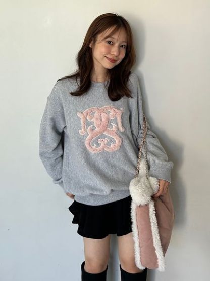 【WEB限定/ボアコレクション】キルティングチェーンバッグ