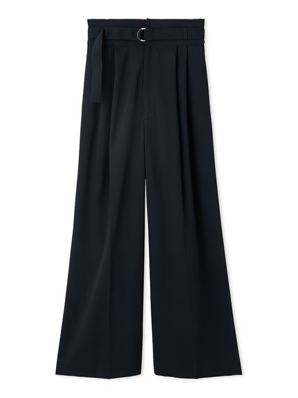ハイウエストワイドパンツ
