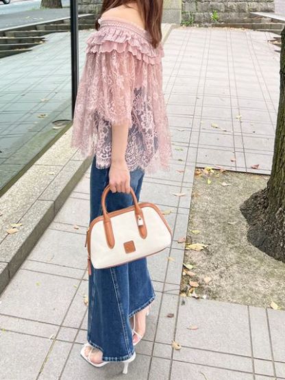 【00サイズあり】Sustainableストレッチフレアデニムパンツ