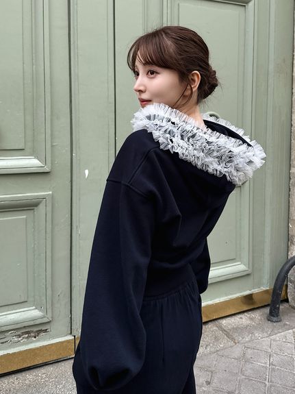 【USAGI ONLINE限定】ラメ刺繍スウェットパンツ