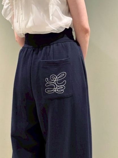 【USAGI ONLINE限定】ラメ刺繍スウェットパンツ