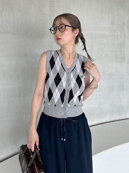 【USAGI ONLINE限定】ラメ刺繍スウェットパンツ