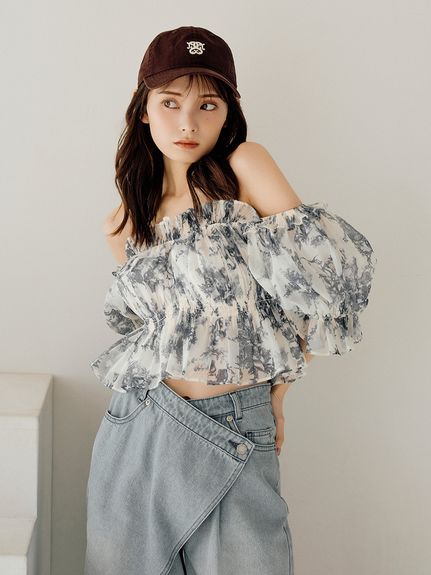 【SNIDEL|NEW ERA®】コラボエンブレムキャップ
