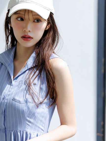 【SNIDEL|NEW ERA®】コラボエンブレムキャップ