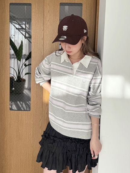 【SNIDEL|NEW ERA®】コラボエンブレムキャップ